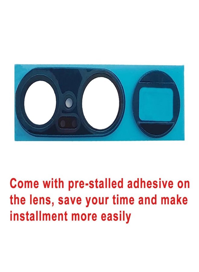 Perzework عدسة كاميرا خلفية بديلة من بيرز وورك، قطعتان، لهاتف جوجل بيكسل 7 برو، مع لاصق مثبت مسبقًا ومجموعة أدوات إصلاح. - Image 3